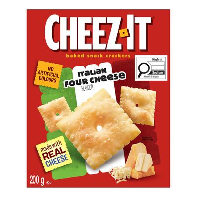 Cheez It Italian Four Cheese 200g pack shot