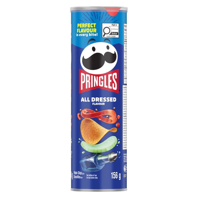Pringles All Dressed *New 156g pack shot