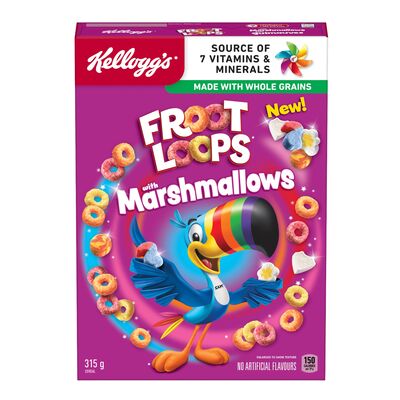 Froot Loops with Marshmallow 315g pack shot