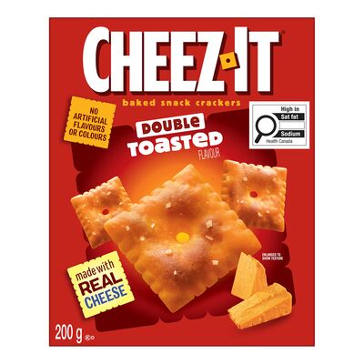 Cheez It Double Toasted 200g pack shot