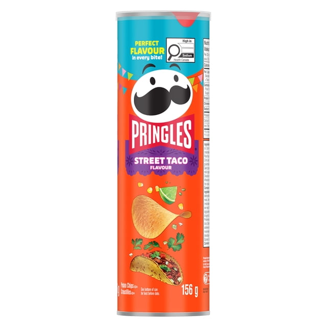 Pringles Street Taco 156g pack shot