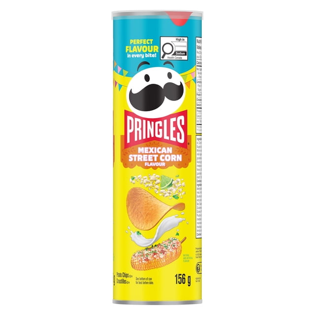 Pringles Mexican Street Corn 156g pack shot