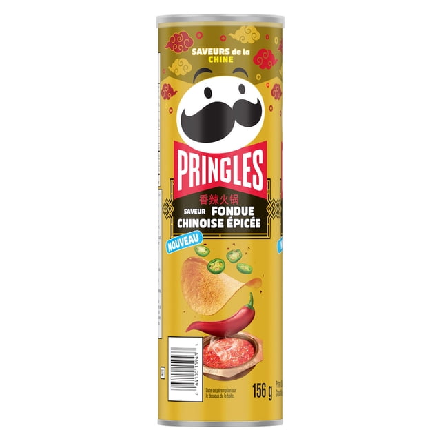 Pringles Spicy Hot Pot 156g pack shot