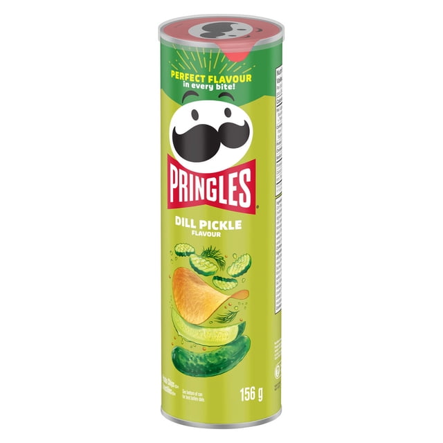 Pringles Dill Pickle 156g pack shot