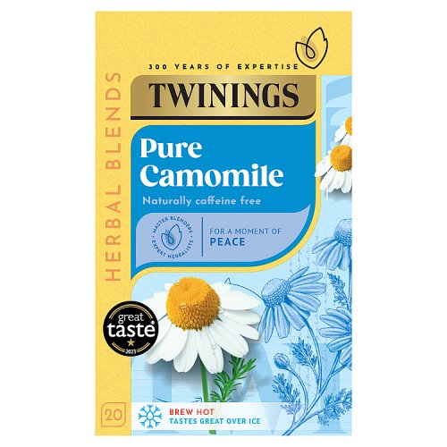 Twinings Infusions Herbal Camomile 30g pack shot