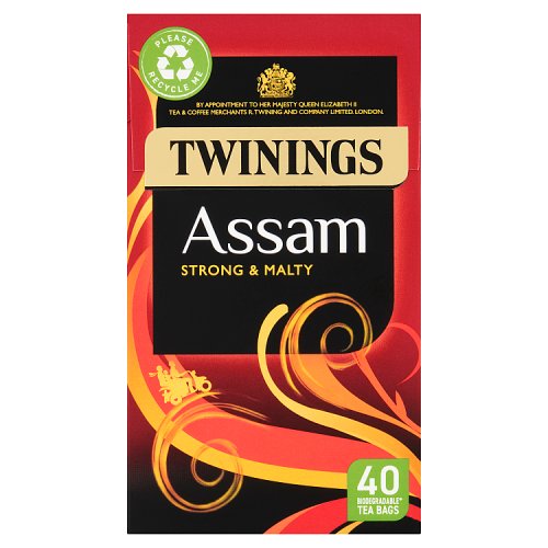 Twinings Assam Tea Bags 40s pack shot
