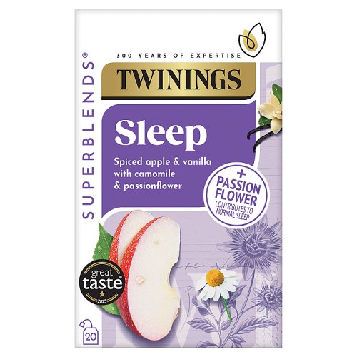 Twinings Superblends Sleep Tea Bags 20s pack shot