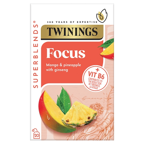 Twinings Superblends Focus 30g pack shot