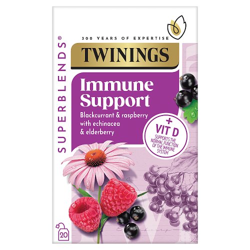 Twinings Superblends Immune Support 20S 40g pack shot