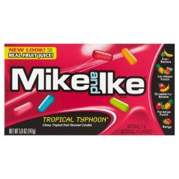 Mike & Ike Box Tropical Typhoon 120g pack shot