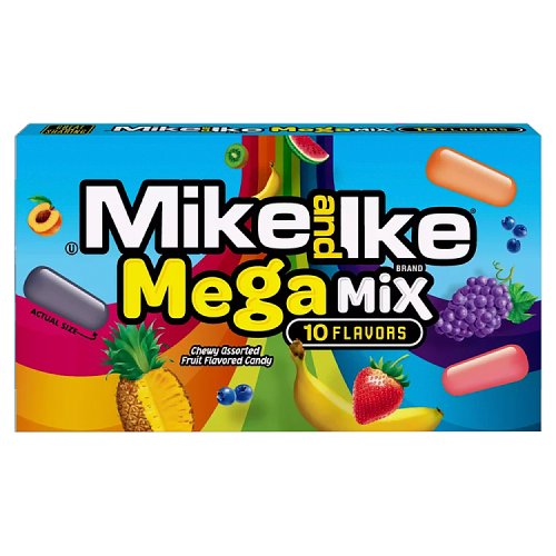 Mike & Ike Box Mega Mix 120g pack shot