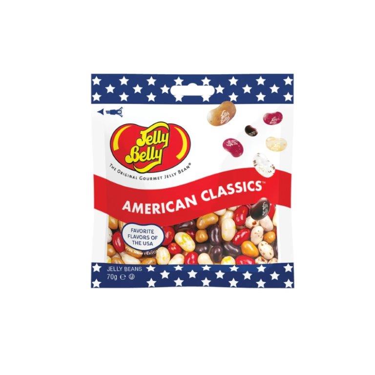Jelly Belly American Classics Bag 70g pack shot