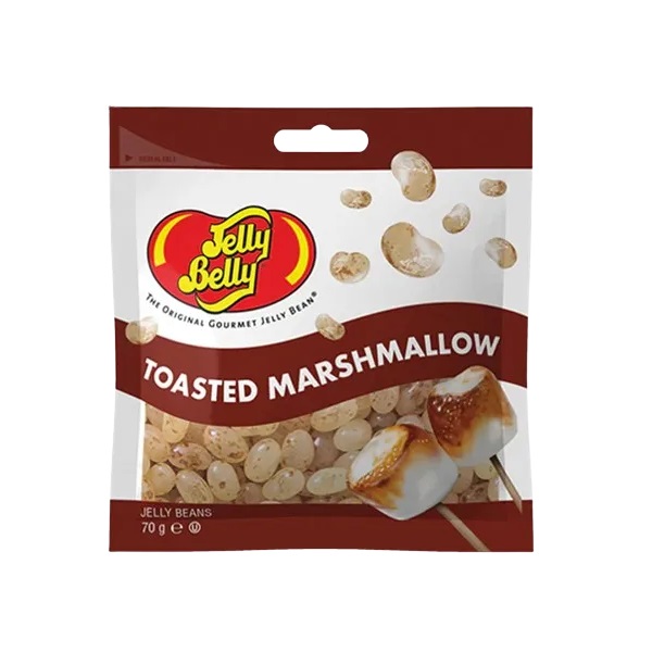 Jelly Belly Toasted Marshmallow 70g pack shot
