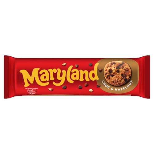 Maryland Choc Chip Hazelnut Cookies 200g pack shot