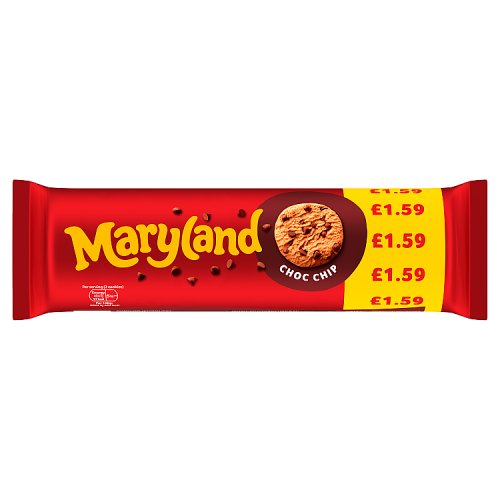 Maryland Chocolate Chip Cookies PM £1.59 200g pack shot
