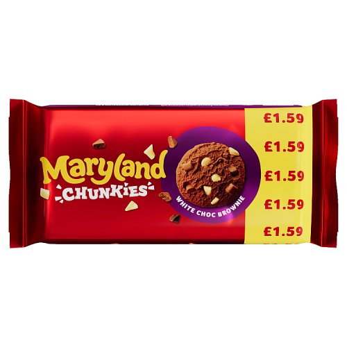 Maryland Big & Chunky White PM £1.59 144g pack shot