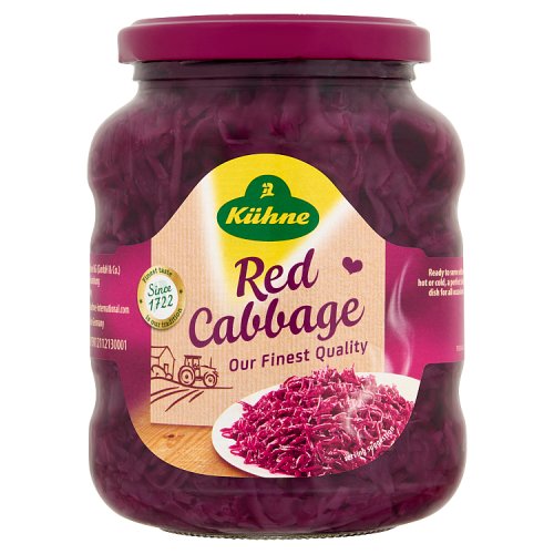 Kuhne Red Cabbage 350g pack shot