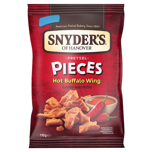 Snyders Pieces Hot Buffalo Wing 110g pack shot