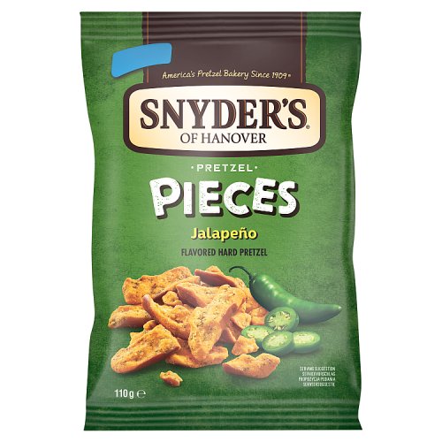 Snyders Pieces Jalapeno 110g pack shot