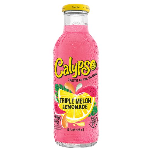 Calypso Triple Melon Lemonade 473ml pack shot