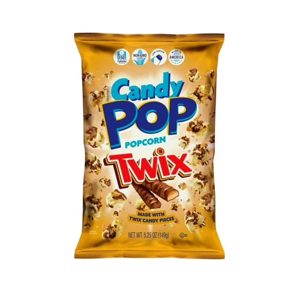 Candy Pop Popcorn Twix 149g pack shot