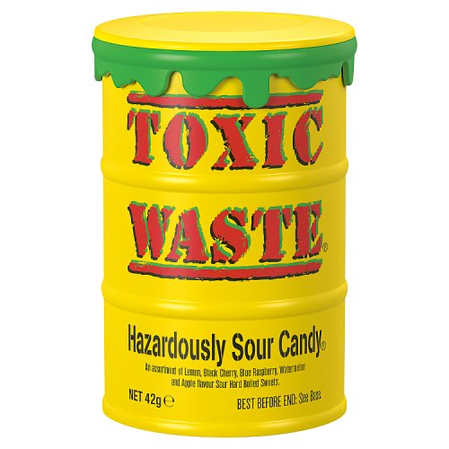 Toxic Waste Drum Yellow 42g pack shot