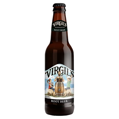 Virgils Root Beer Bottle 355ml pack shot