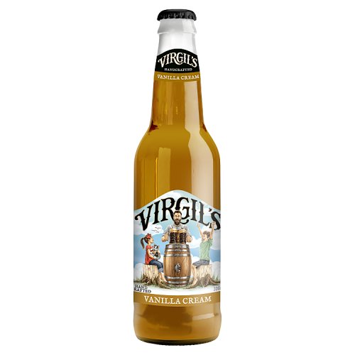 Virgils Cream Soda Bottle 355ml pack shot