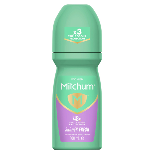 Mitchum Shower Fresh Roll on Deo 100ml pack shot