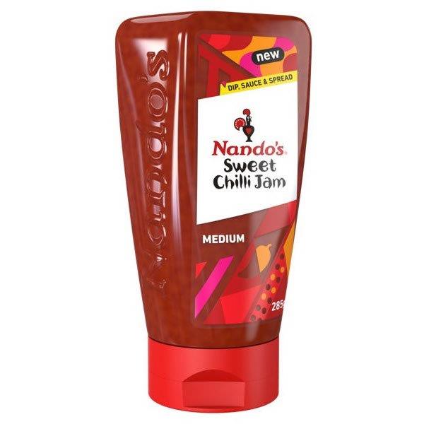 Nandos Sweet Chilli Jam 285g pack shot