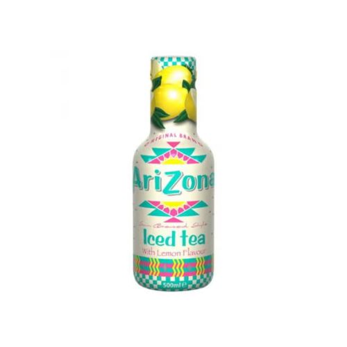 AriZona Iced Tea Lemon 500ml pack shot