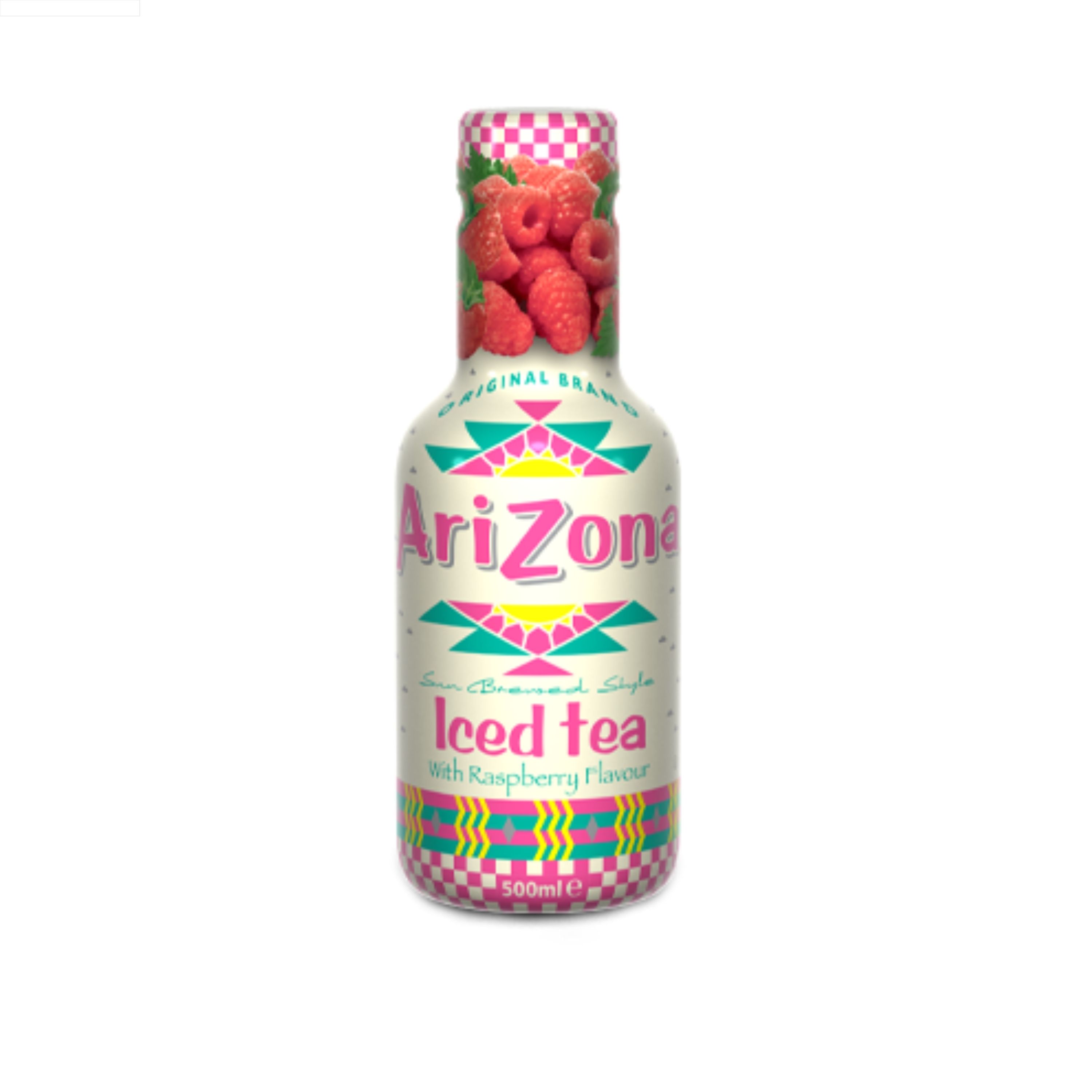 AriZona PET Iced Tea Raspberry 500ml pack shot