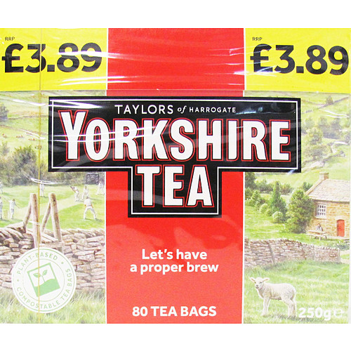 Yorkshire Tea PM £3.89 80s pack shot