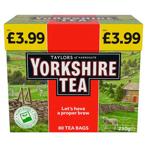 Yorkshire Tea PM £3.89 80s pack shot
