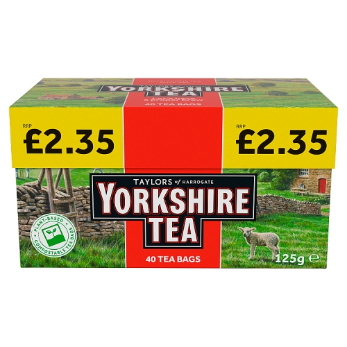 Taylors Teabags 40s 125g PMP pack shot