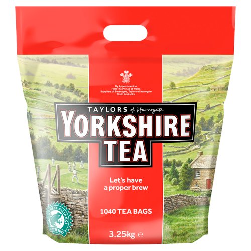 Yorkshire Tea Bags Catering 1040s pack shot