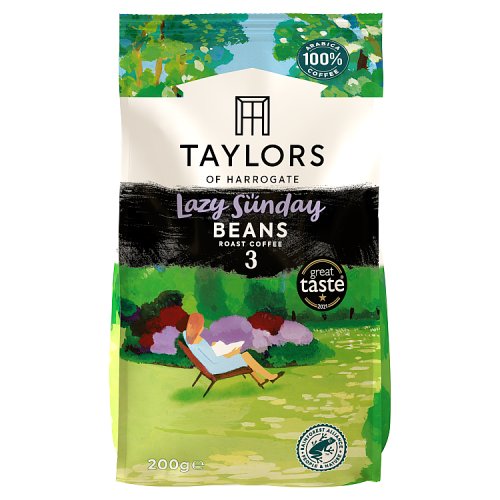 Taylors Of Harrogate Lazy Sunday Coffee Beans 200g pack shot