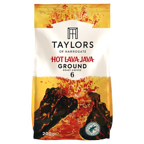 Taylors Hot Lava Java Ground Coffee 200g pack shot