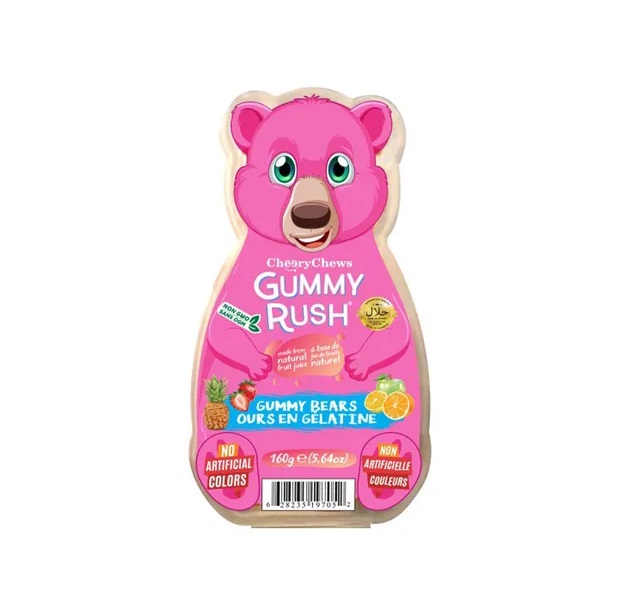 Gummy Rush Gummy Bears Bear Tub 160g pack shot