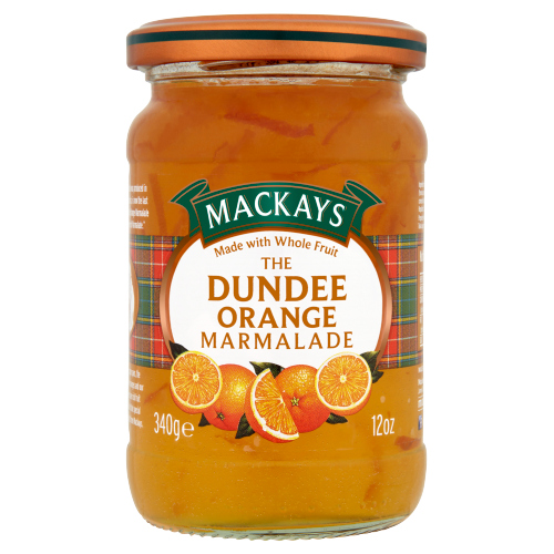 Mackays Dundee Orange Marmalade 340g pack shot