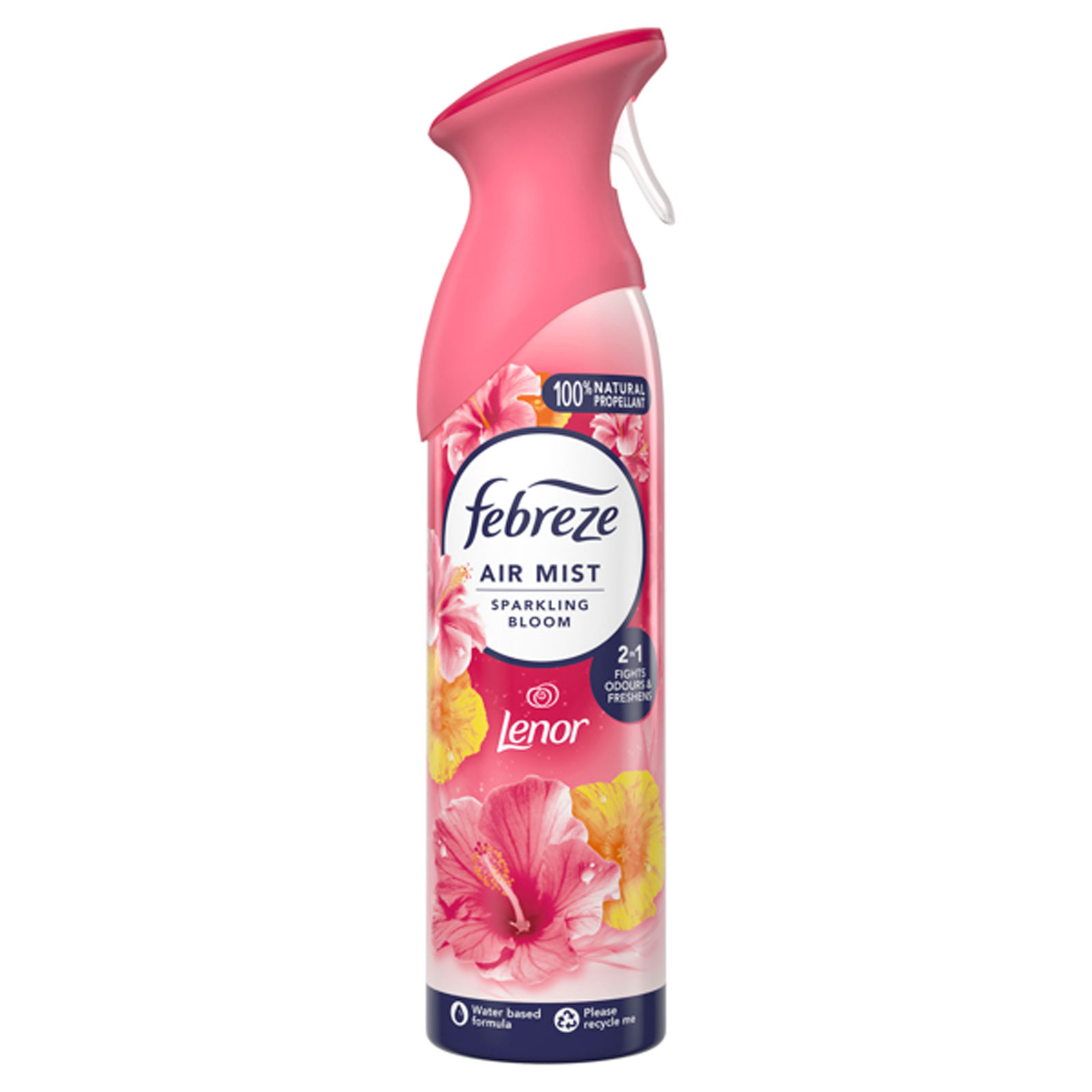 Febreze Air Mist Sparkling Bloom Lenor 185ml pack shot