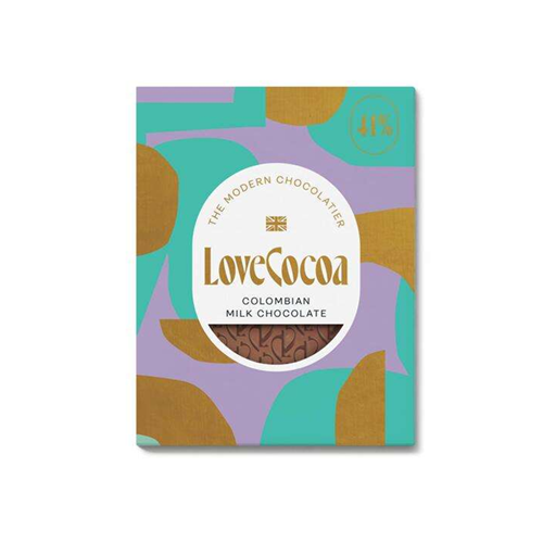 Love Cocoa Chocolate Bar Selection Colombian 75g pack shot