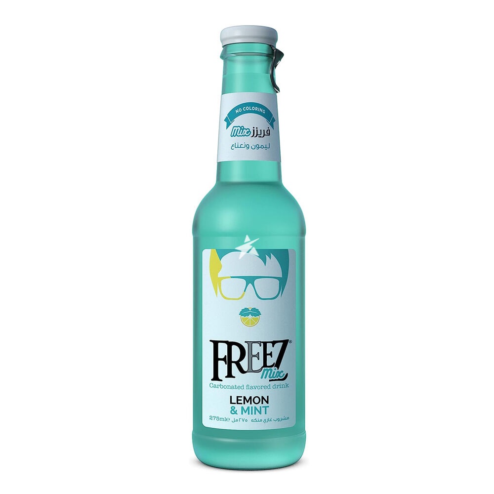 Freez Mix Sparkling Lemon Mint 6pk (6 x 275ml) pack shot