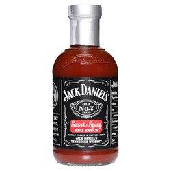 Jack Daniels Sweet & Spicy BBQ Sauce 553g pack shot