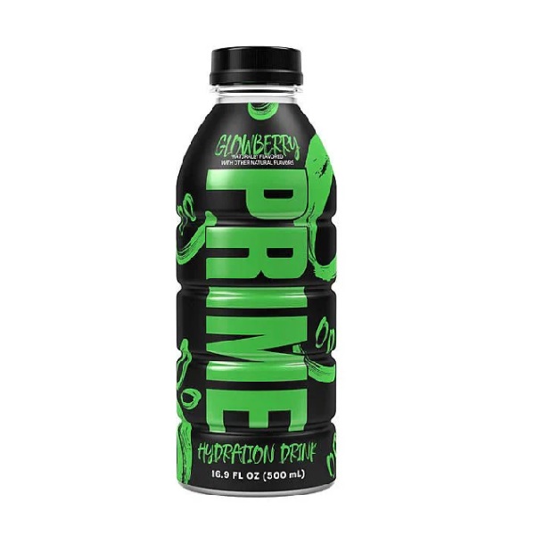 Prime Hydration Ltd Glowberry 500ml pack shot