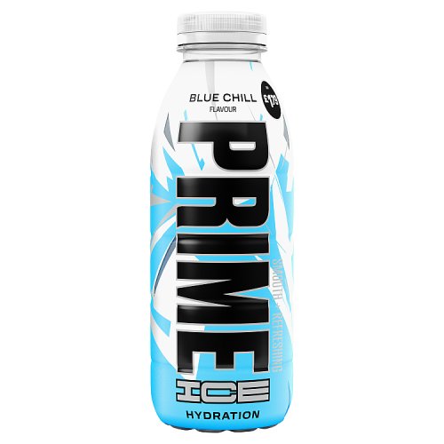 Prime Hydration Drink Ice Blue Chill 500ml PM £1.79 pack shot
