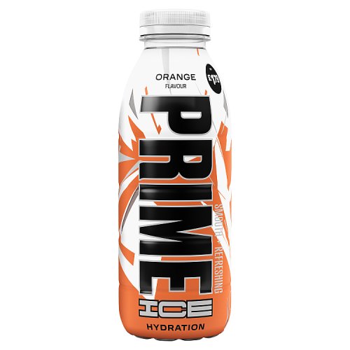 Prime Hydration Drink Ice Orange 500ml PM £1.79 pack shot