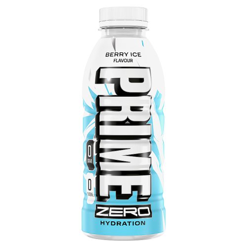 Prime Hydration Drink Ice Blue Chill 500ml pack shot