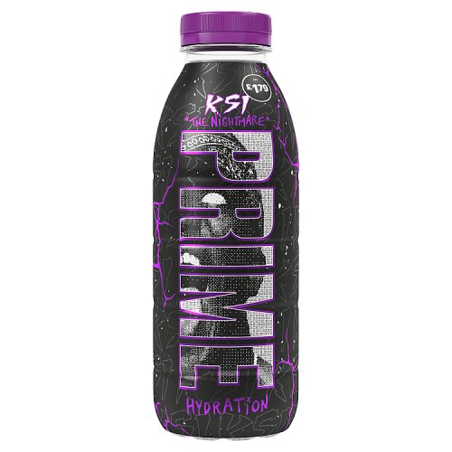 Prime Hydration Drink KSI Nightmare PM £1.79 500ml Ltd pack shot