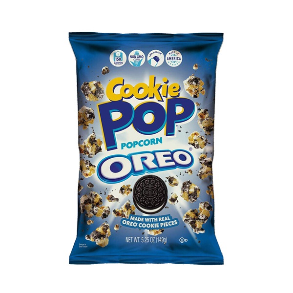 Cookie Pop Oreo Popcorn 149g pack shot